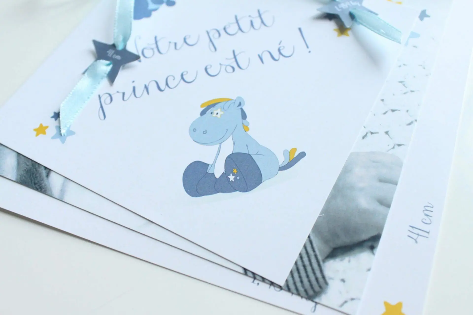 Faire-part Victor & Lucien Noukies