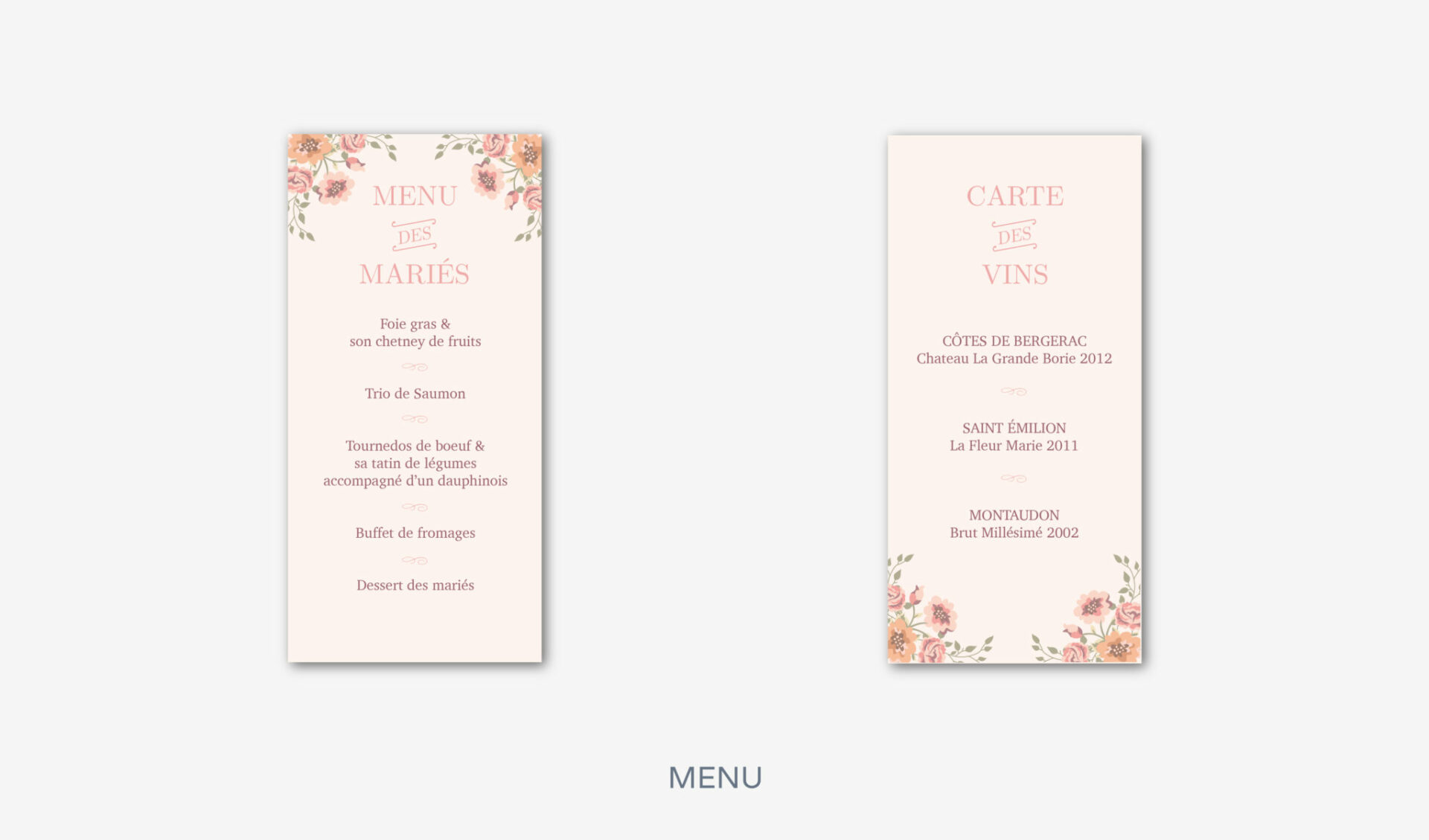 menu-mariage-vintage-fleur