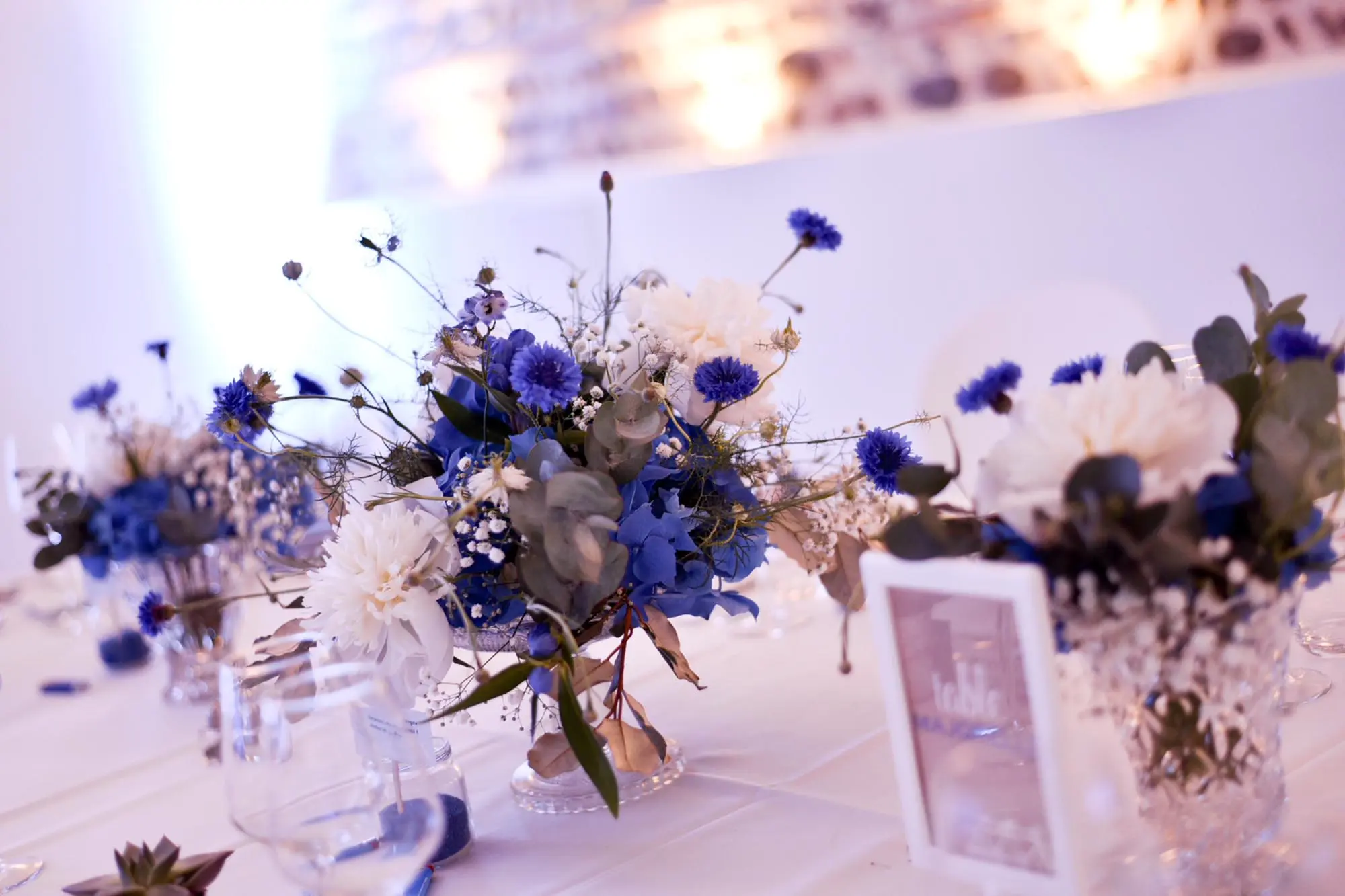 faire-part mariage bleu papeterie mariage kraft