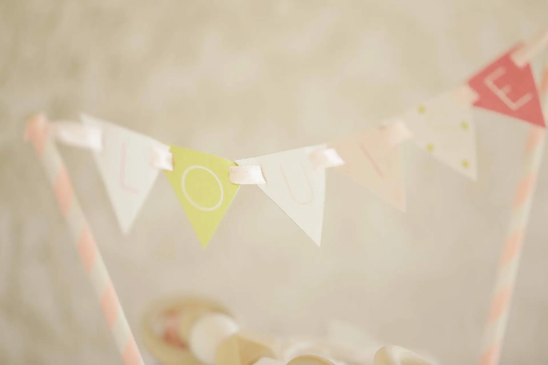Baby-shower fille rose et citron