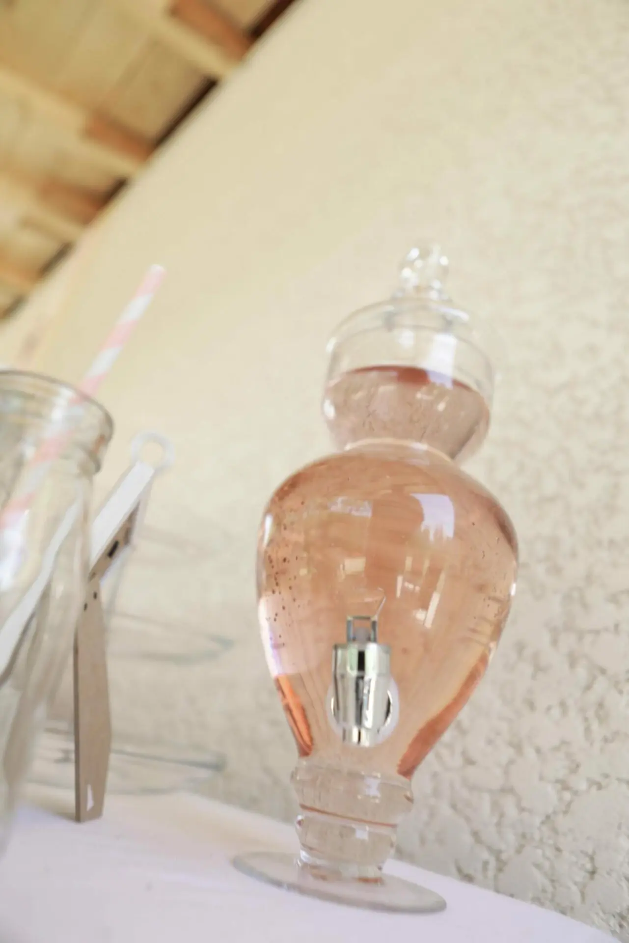 Baby-shower fille rose et citron