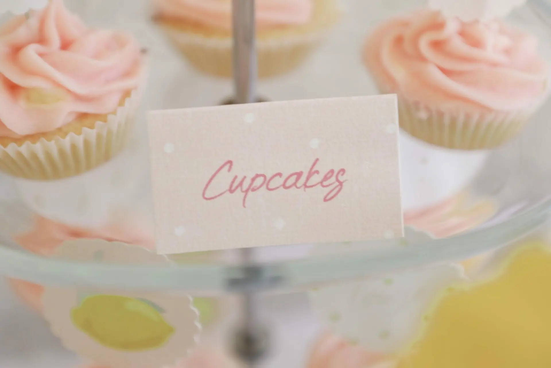 Baby shower thème Girly Baby-shower fille rose et citron