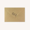 Enveloppes kraft faire-part mariage