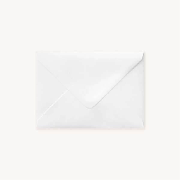 Enveloppes blanche faire-part mariage