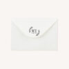 Enveloppes blanche faire-part mariage