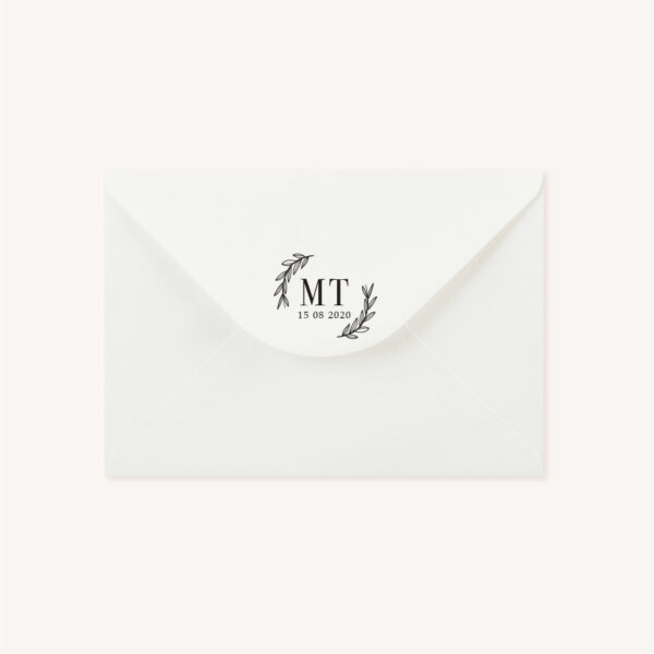 Enveloppes blanche faire-part mariage