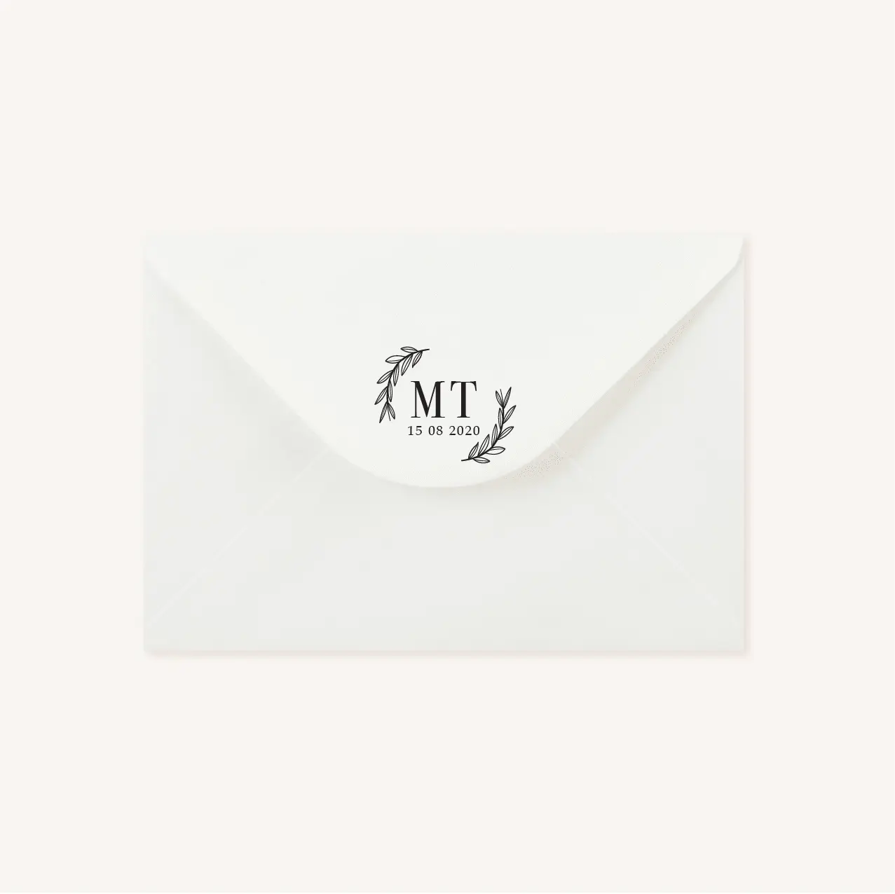 Enveloppes blanche faire-part mariage