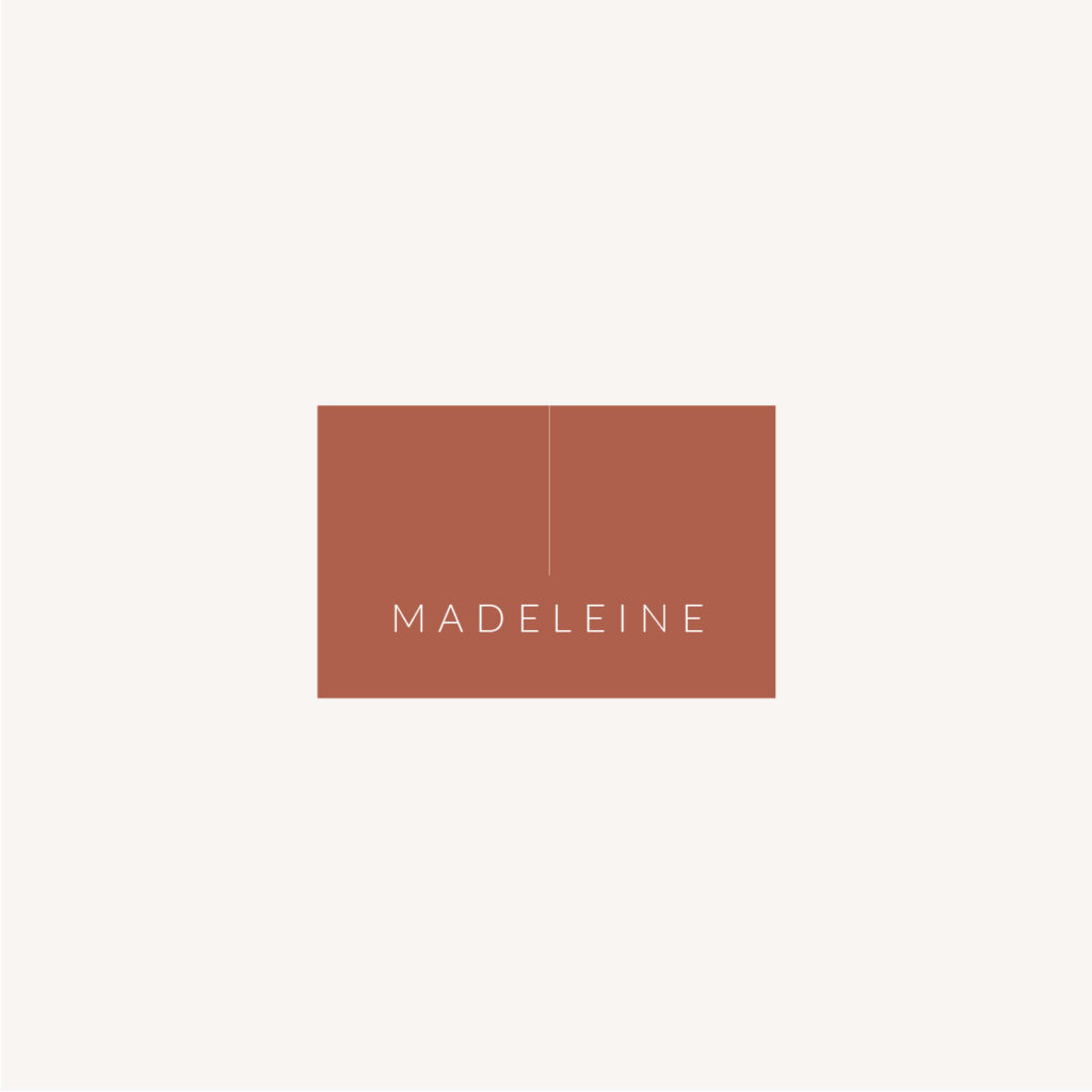 Marque-place mariage Terracotta brique blush