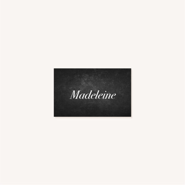 Marque place mariage industriel kraft ardoise mariage industriel