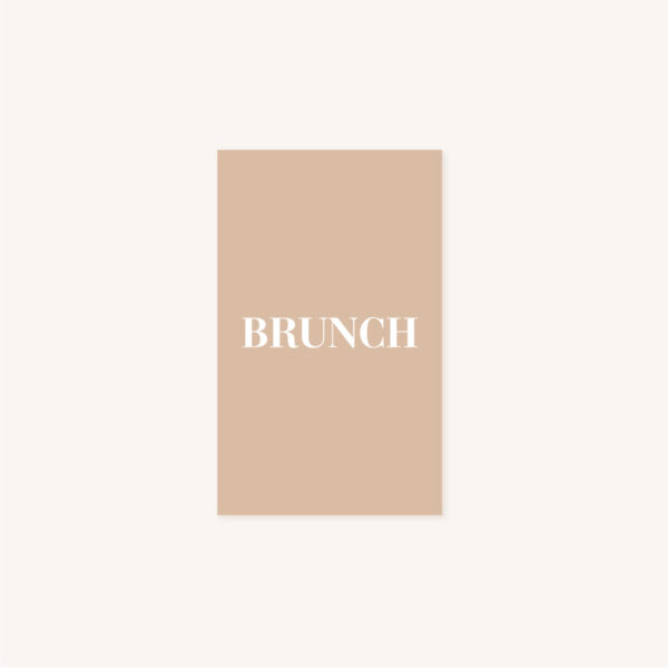 Carton brunch mariage abstrait boho sahara couleur sable terracotta beige désert