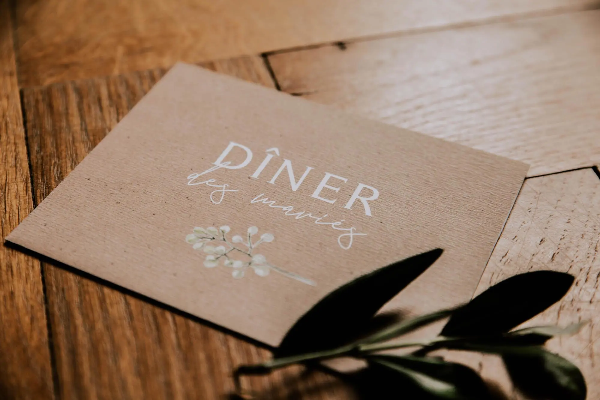 Carton dîner