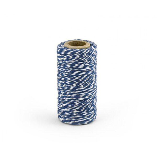 Baker twine bleu foncé