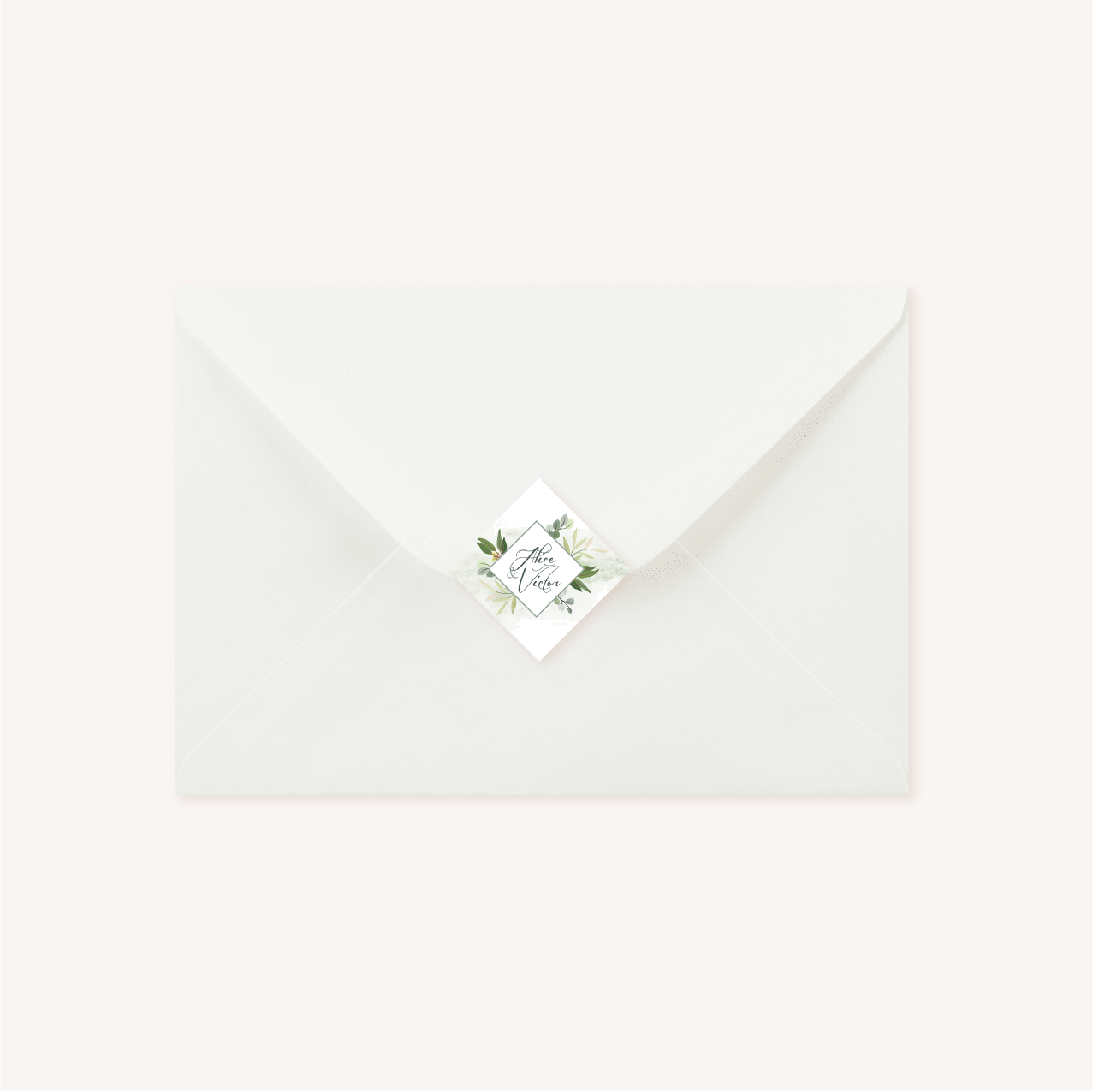 Enveloppe blanche 15x20cm de mariage - Le Comptoir du Bonheur