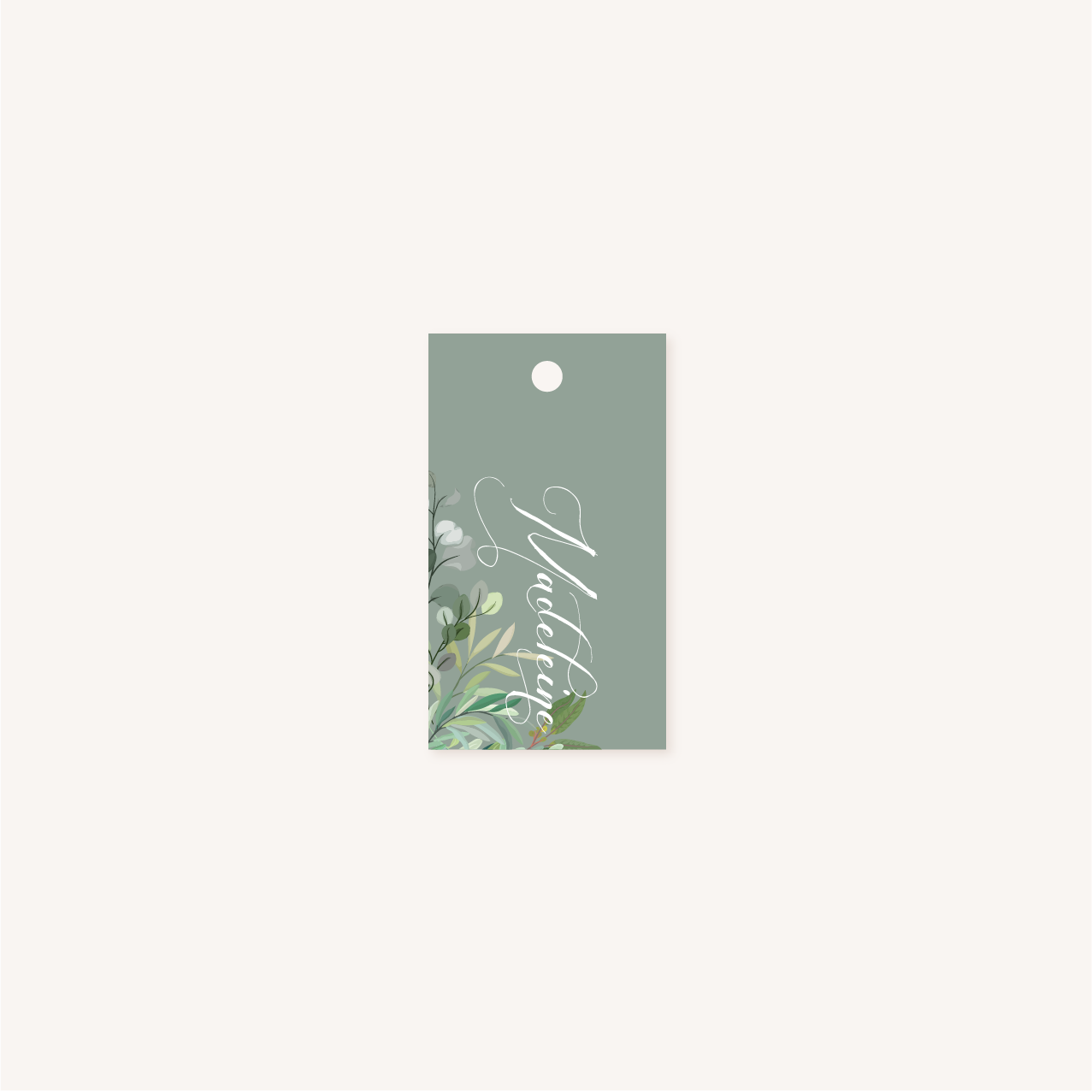 Stickers mariage feuille Eucalyptus