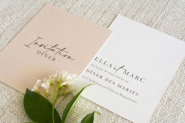 Faire-part-mariage nude épuré sobre élégant