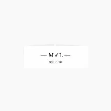 Bandeau faire-part mariage blush, rose, rose poudré, rose clair, blanc, mariage thèmes doux, romantique