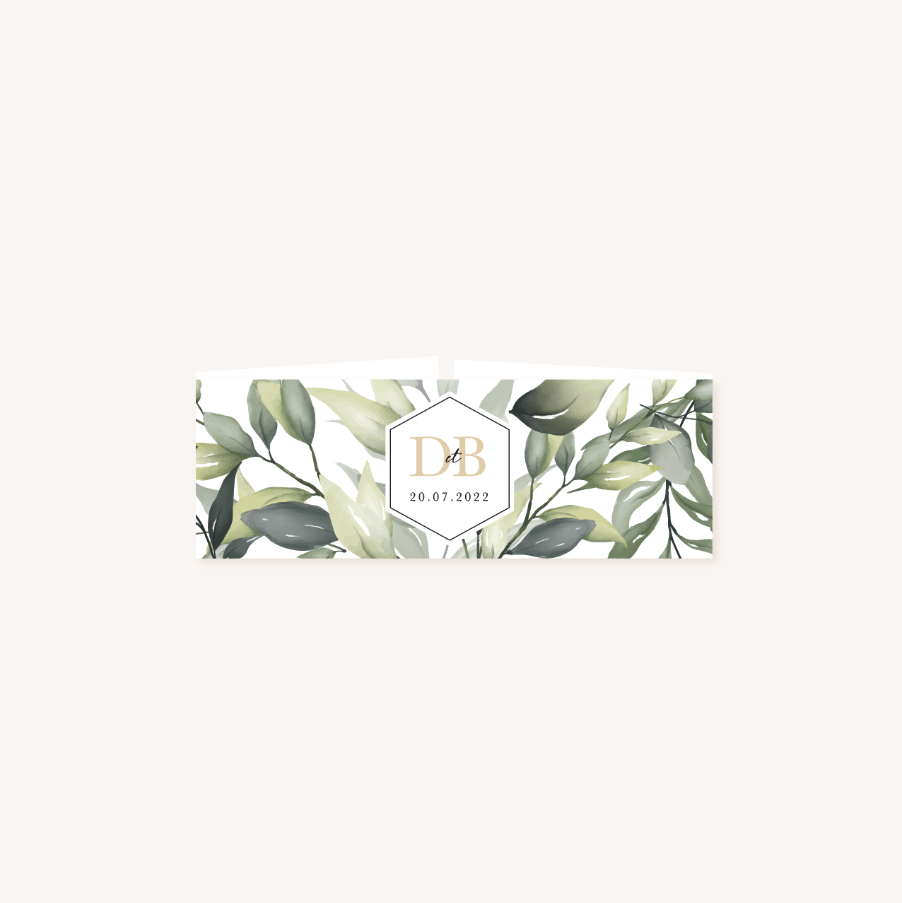 faire-part-eucalyptus Bandeau faire-part eucalyptus vegetal nature mariage