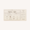 Faire-part mariage voyage vintage