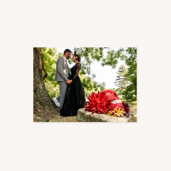 Carton de remerciements mariage mexico dia de los muertos mexique fiesta original cinco de mayo