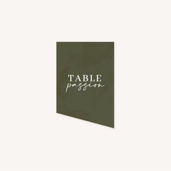 Nom de table mariage bohème naturel jaune moutarde vert