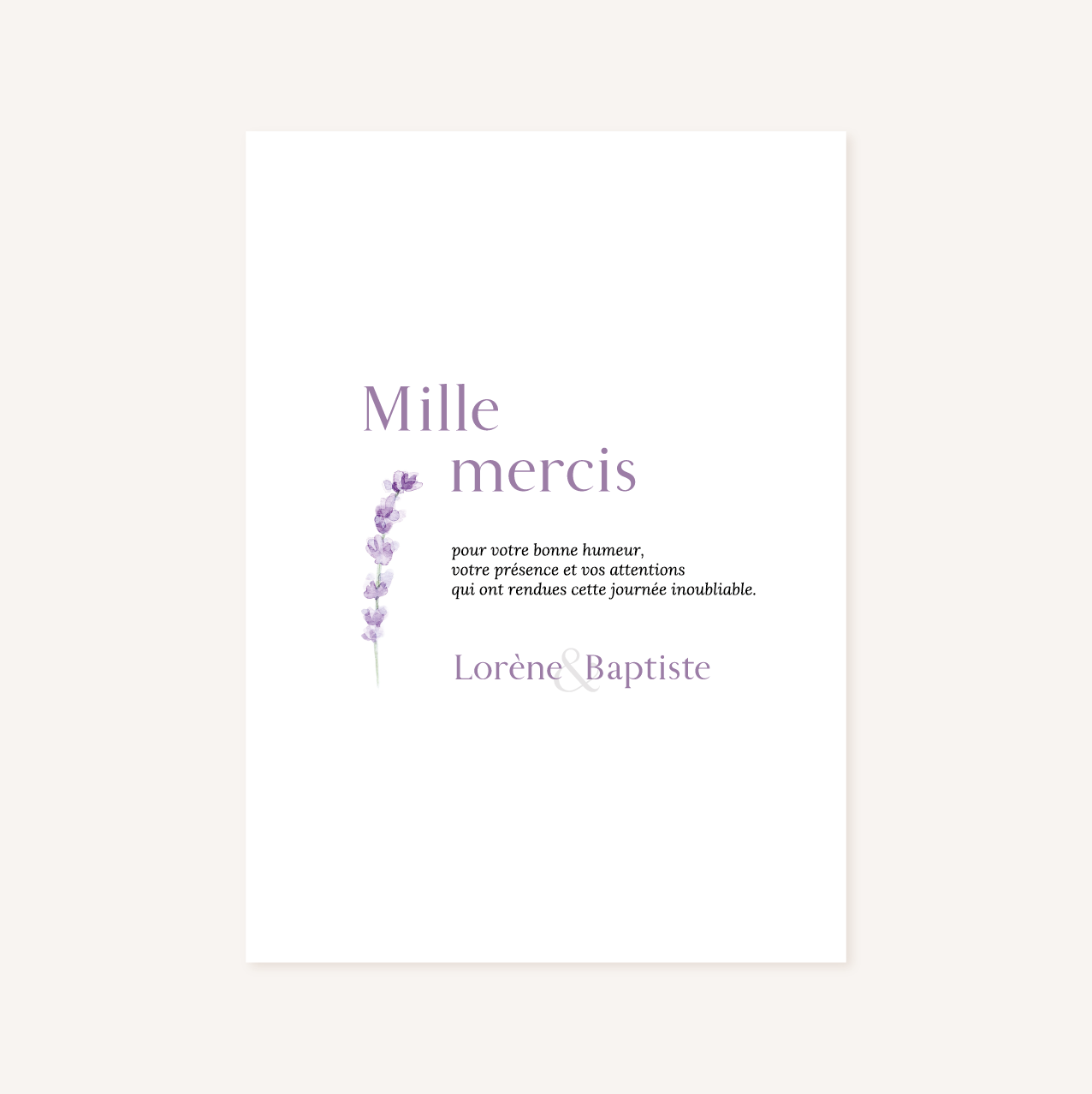 Faire-part provencal lavande provence faire-part mariage