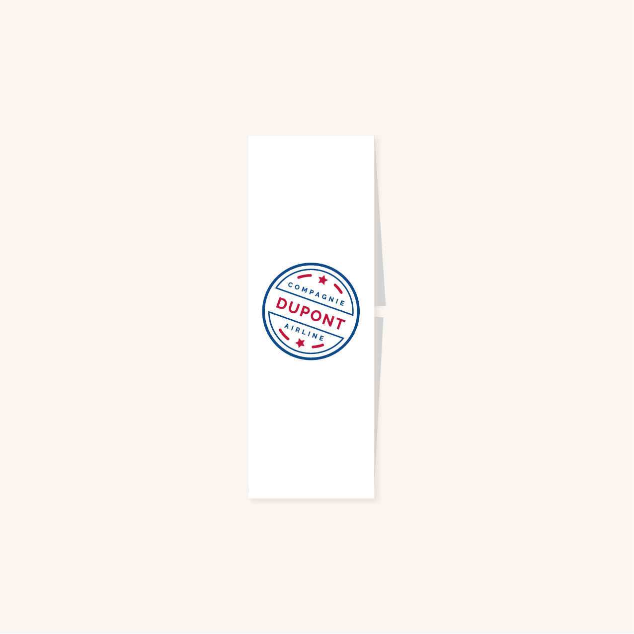 Collection faire-part mariage billet d'avion air mail air france