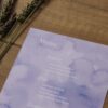 Faire-part lavande mariage provence provencal