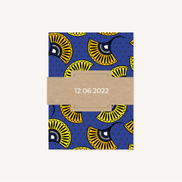 Faire-part afrique wax mariage africain