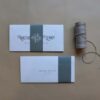 Faire-part mariage voyage vintage billet avion