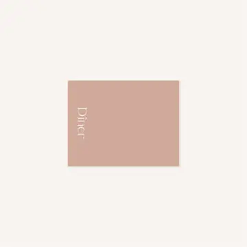 Faire-part mariage couleur terracotta automne