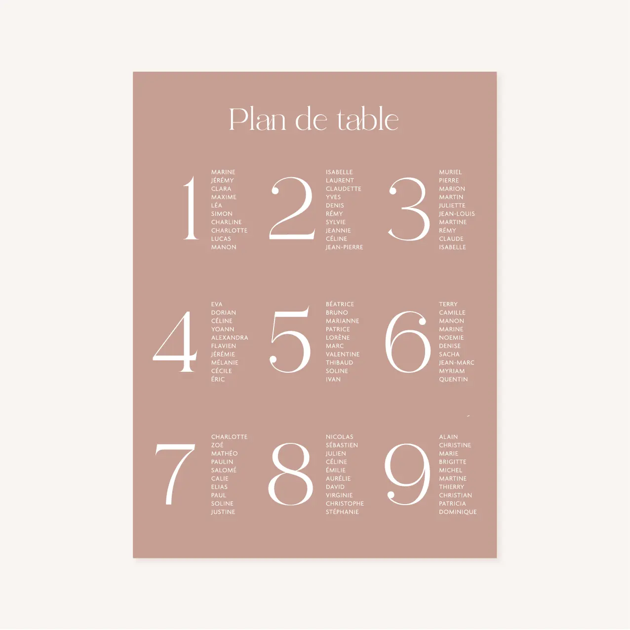 Faire-part mariage couleur terracotta automne