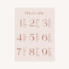 Faire-part mariage couleur terracotta automne