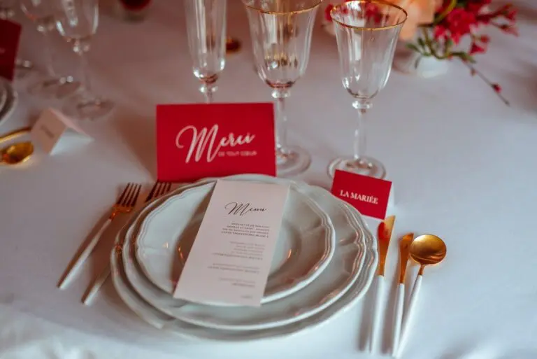 Faire-part mariage papeterie amour rose rouge