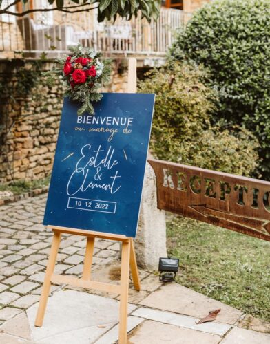 Papeterie mariage faire-part sous les étoiles