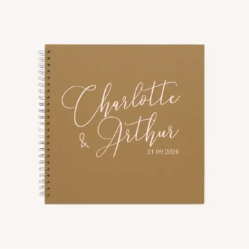 Livre d'or mariage Amour, romantique, rose