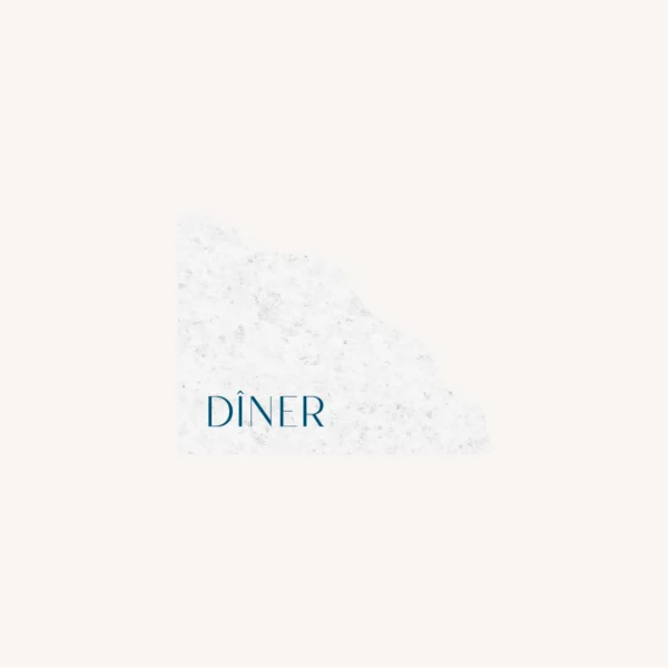 diner mariage ocean mer bleu vague original plage