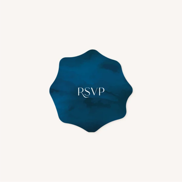 rsvp mariage ocean mer bleu vague original plage