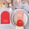 faire-part mariage papeterie rose pink-disco rouge colore funk arche