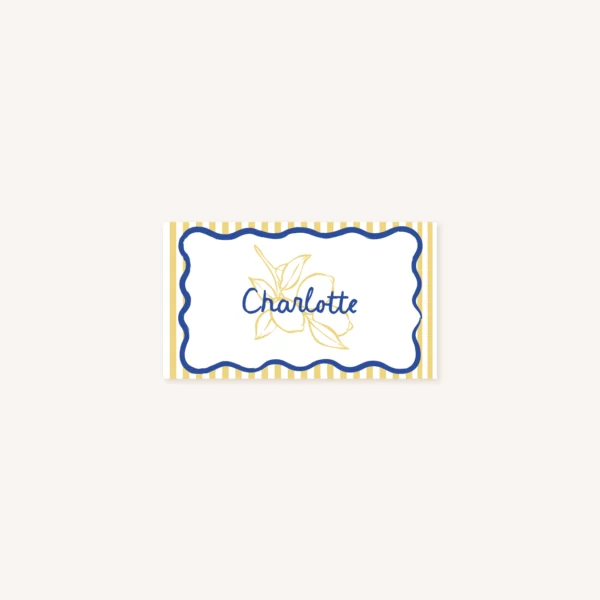 Étiquette nom Dolce Vita – Image 7