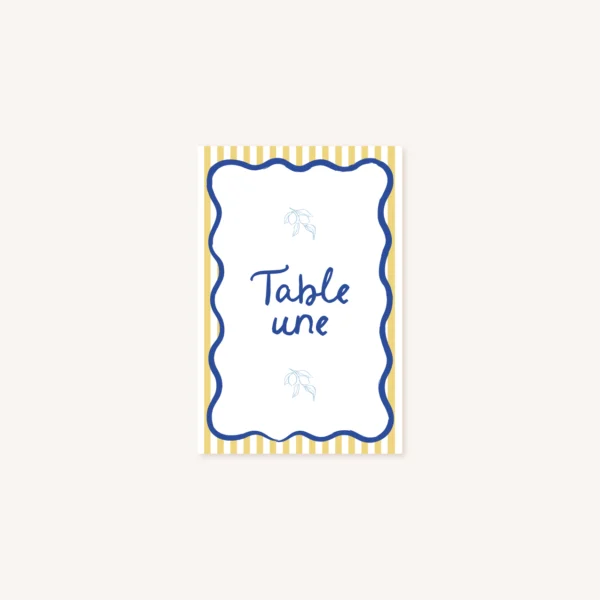 Nom de table Dolce Vita – Image 6