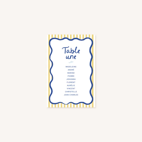 Plan de table Dolce Vita – Image 8