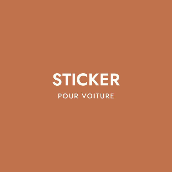 Stickers voiture mariage