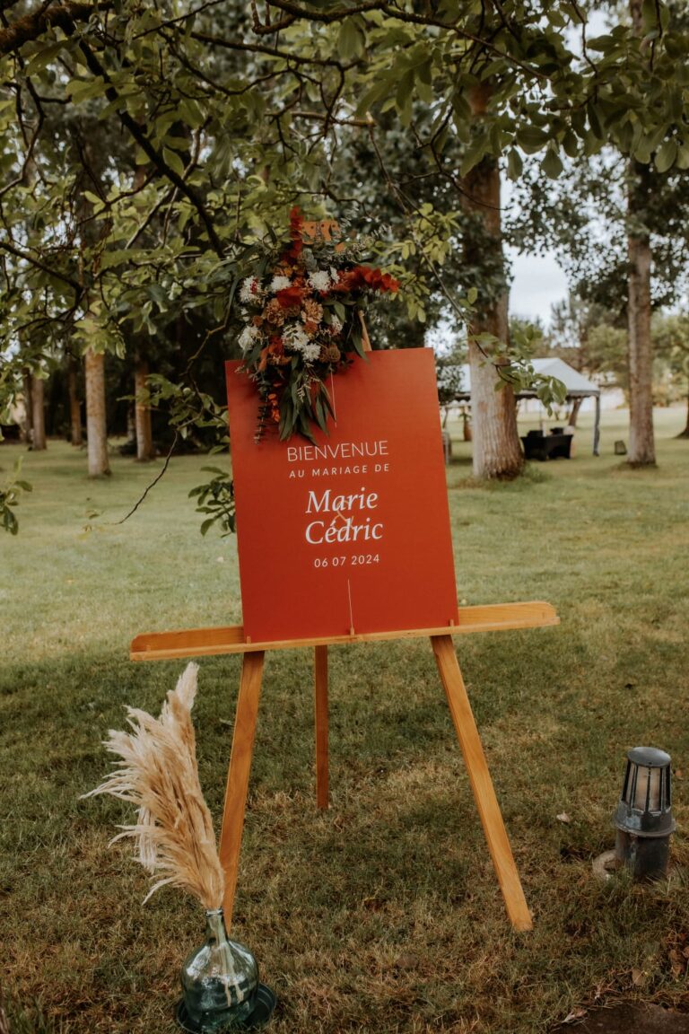faire-part terracotta mariage terracotta