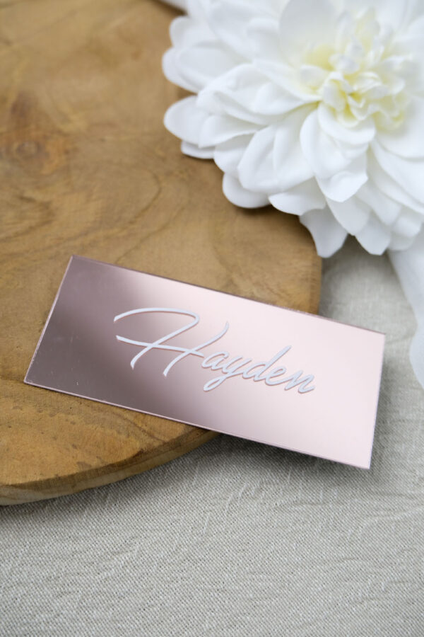 Marque-place miroir – Image 3