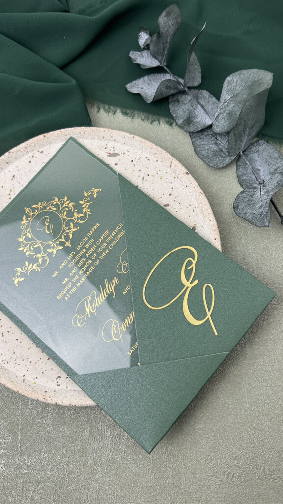 Pochette faire-part mariage