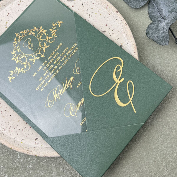 Pochette faire-part mariage