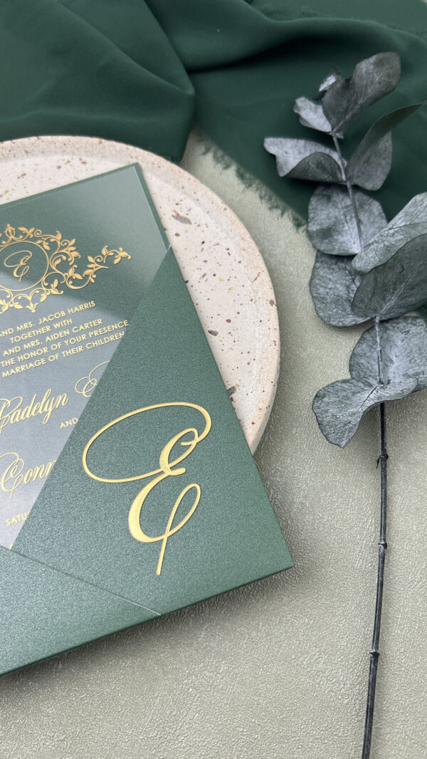 Pochette faire-part mariage