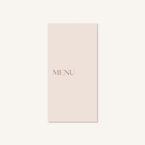 Papeterie faire-part mariage raffiné chic beige blanc