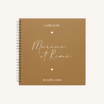 Papeterie faire-part mariage raffiné chic beige blanc