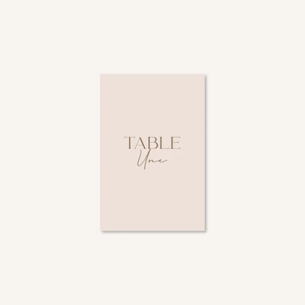 Papeterie faire-part mariage raffiné chic beige blanc